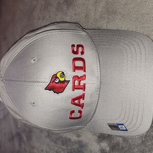 NWT Gray Louisville Cardinals NCAA Hat
